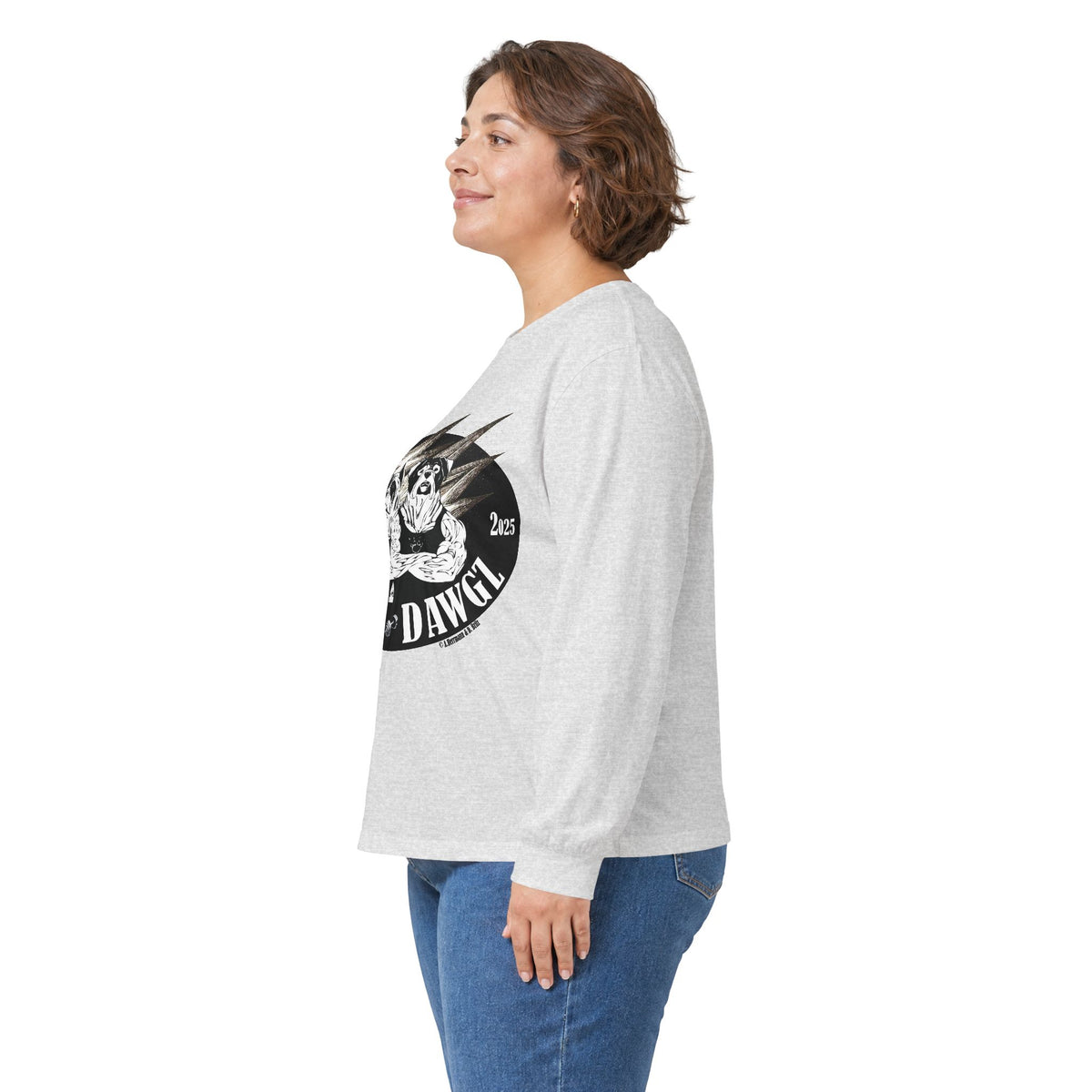 Muscle Dawgz Graphic Long Sleeve Tee