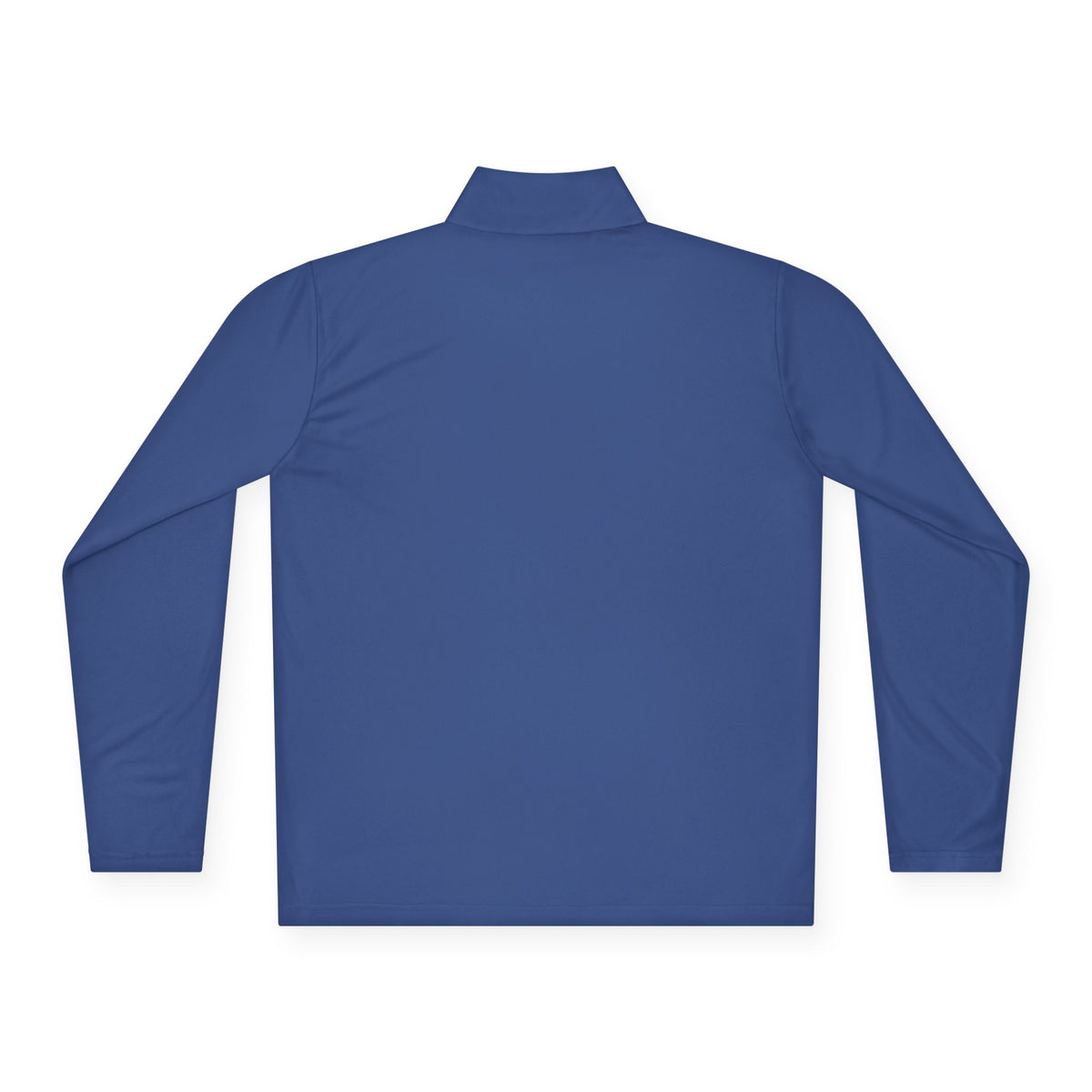 Quarter-Zip Pullover — Vintage Floral Crest Chest Logo