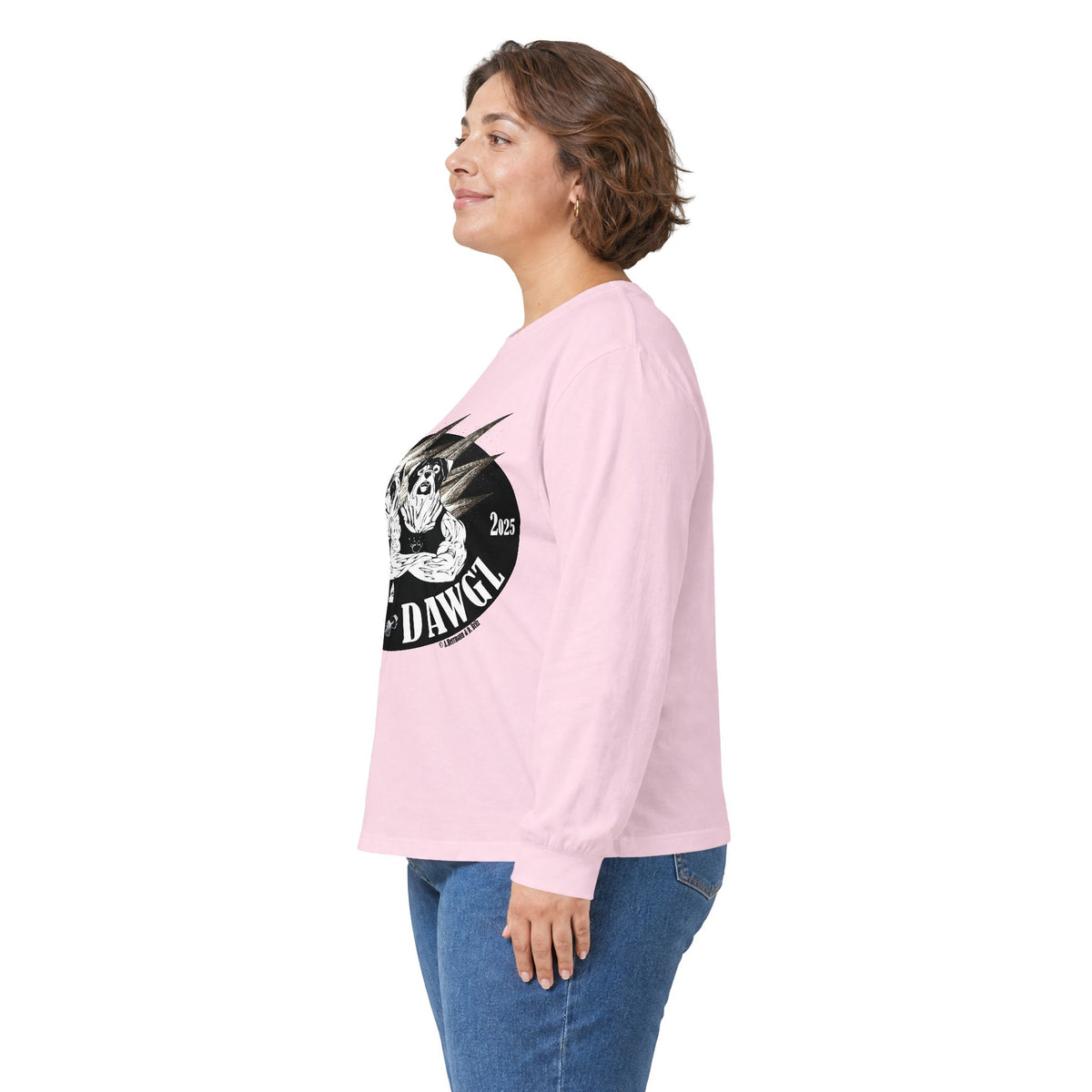 Muscle Dawgz Graphic Long Sleeve Tee