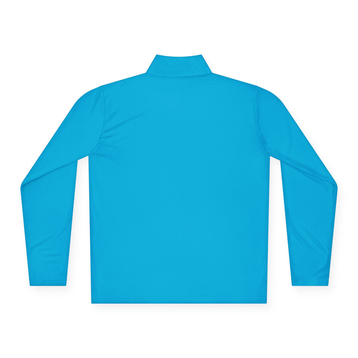 Quarter-Zip Pullover — Vintage Floral Crest Chest Logo
