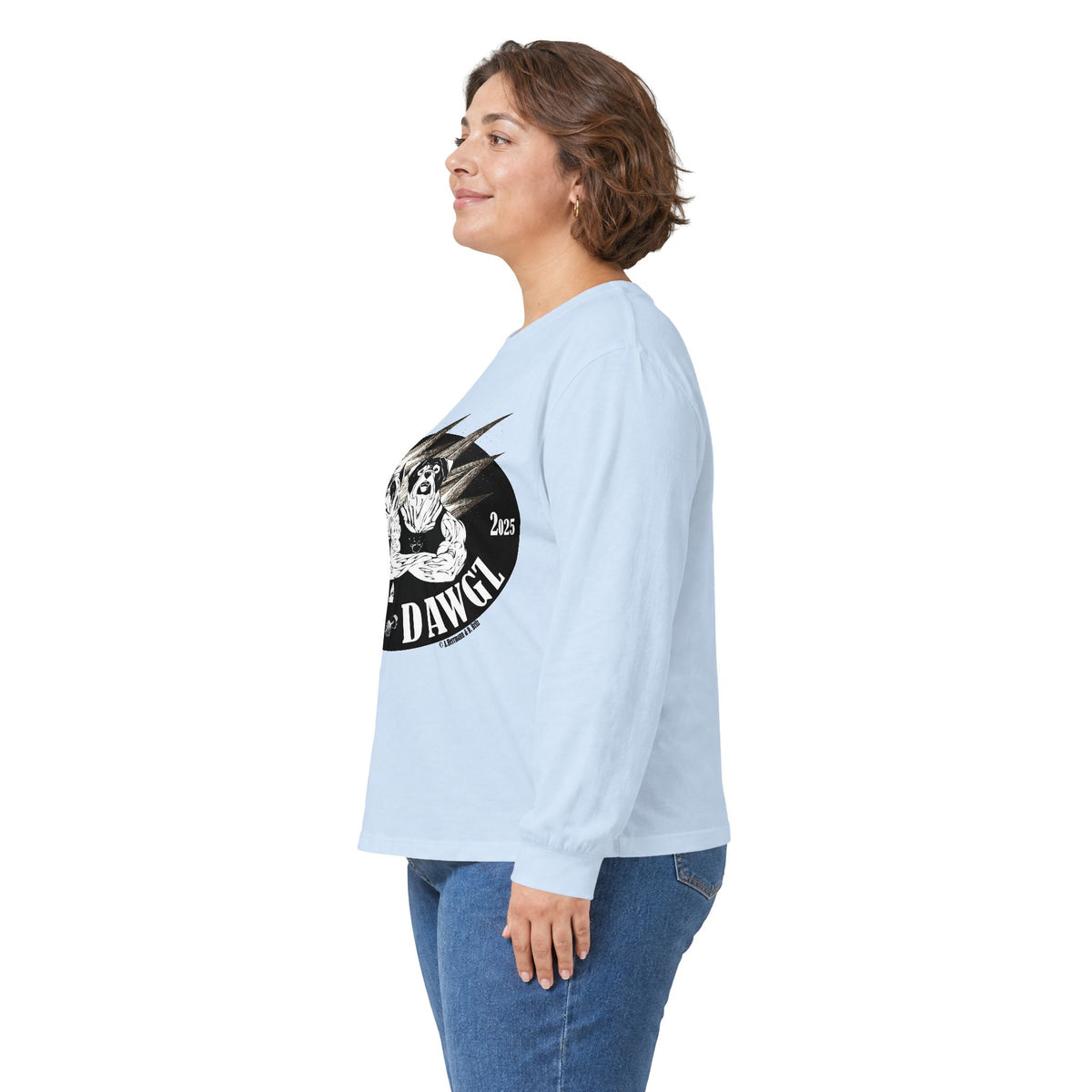 Muscle Dawgz Graphic Long Sleeve Tee