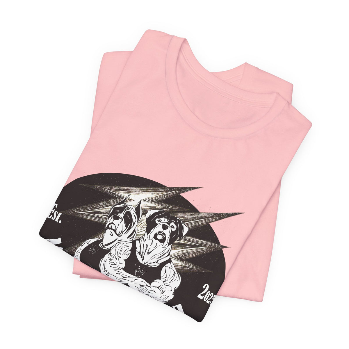 Muscle Dawgz Tee — Vintage Dog Gym Graphic T-Shirt