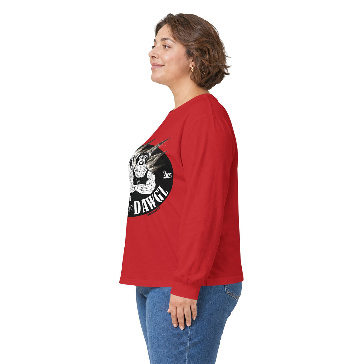 Muscle Dawgz Graphic Long Sleeve Tee