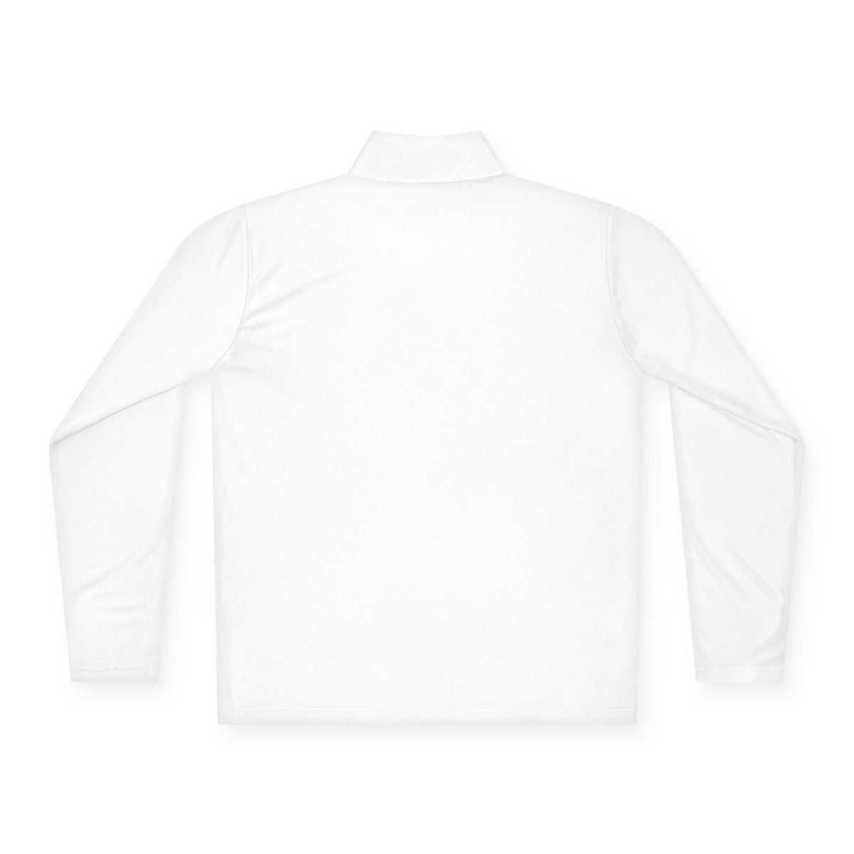 Quarter-Zip Pullover — Vintage Floral Crest Chest Logo