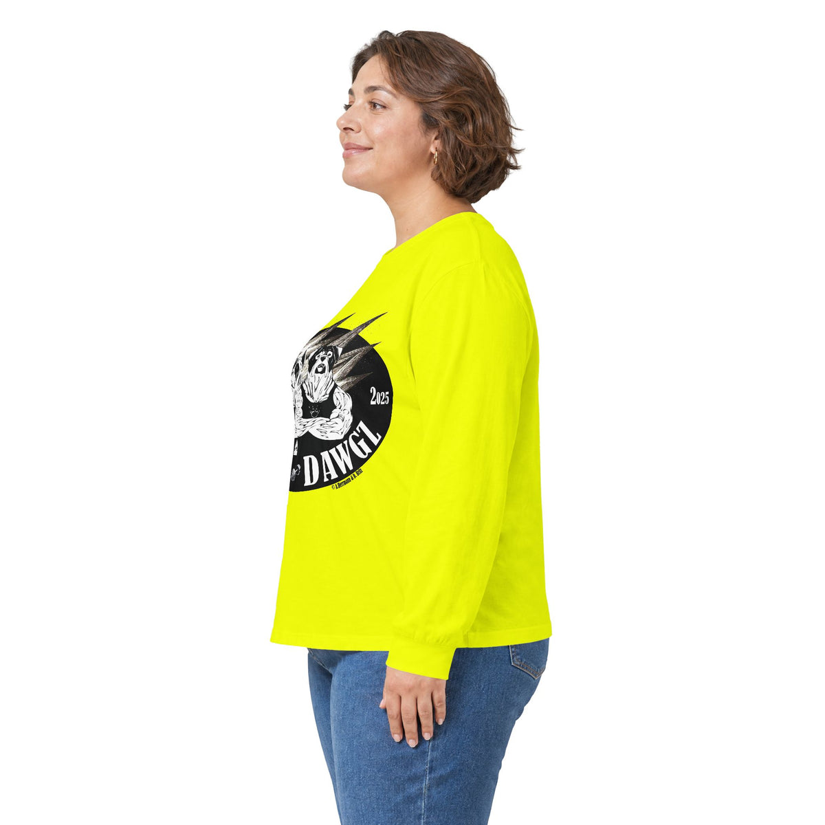 Muscle Dawgz Graphic Long Sleeve Tee