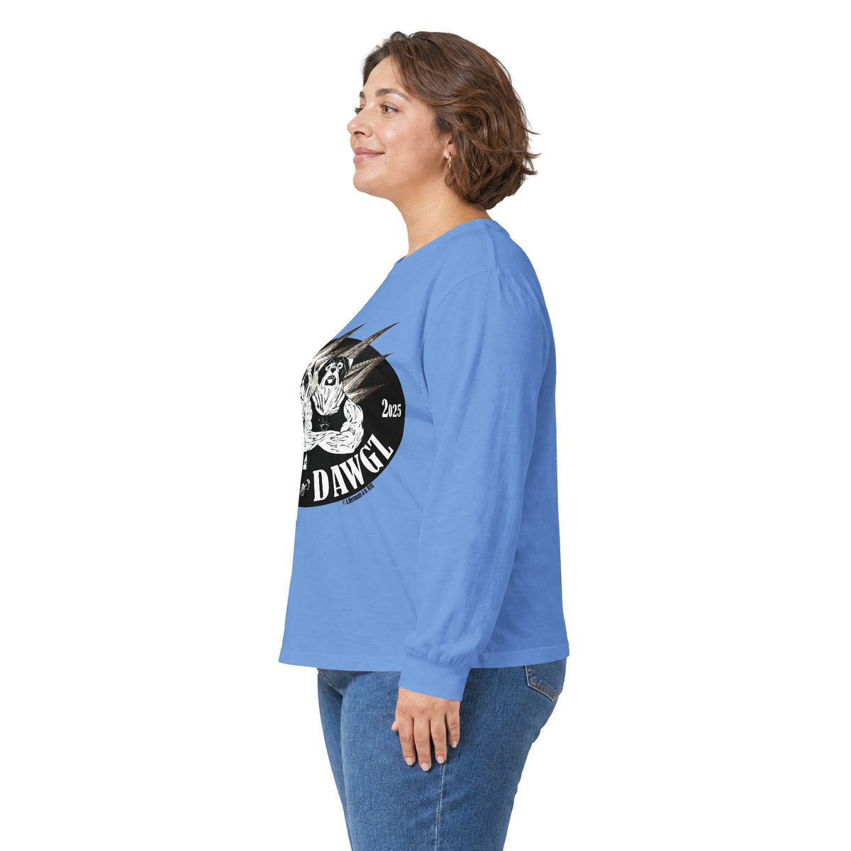 Muscle Dawgz Graphic Long Sleeve Tee